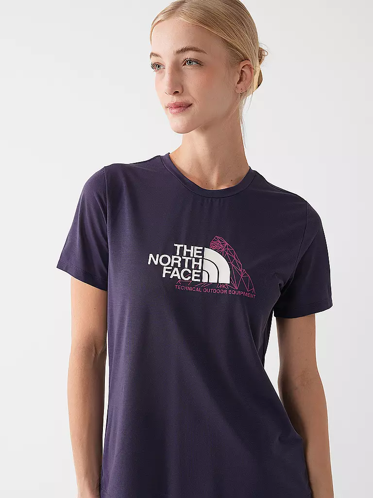 THE NORTH FACE | Damen Funktionsshirt Mountain Foundation | lila