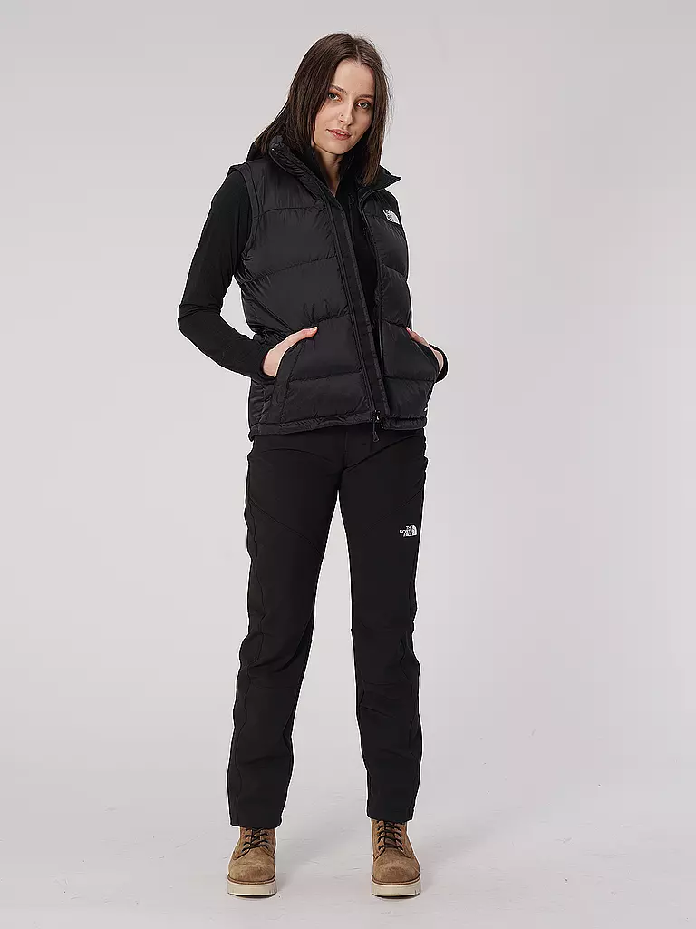 THE NORTH FACE | Damen Softshell Hose Diablo Straight | schwarz