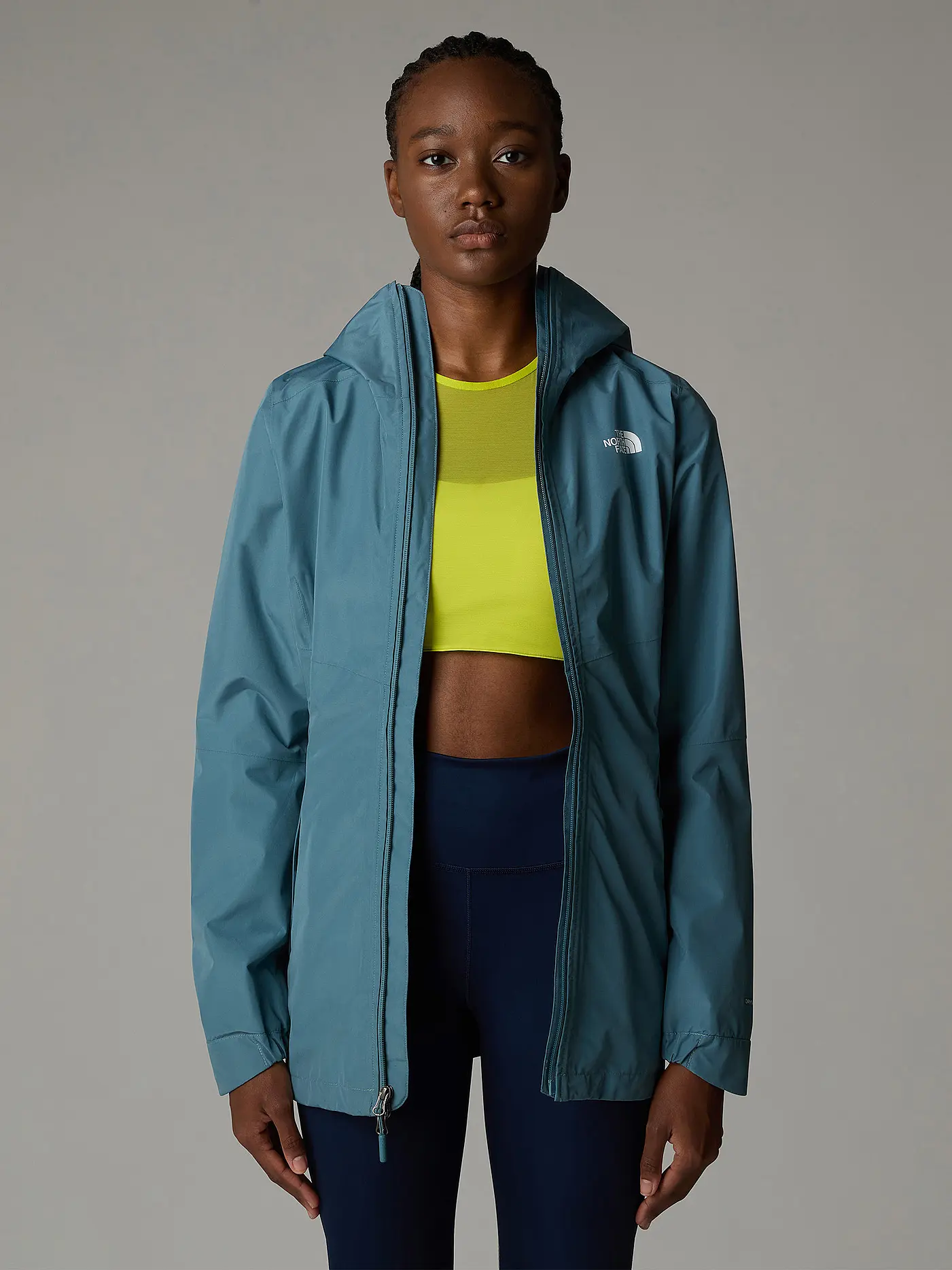 THE NORTH FACE | Damen Wanderparka Hikesteller Hoodie | petrol