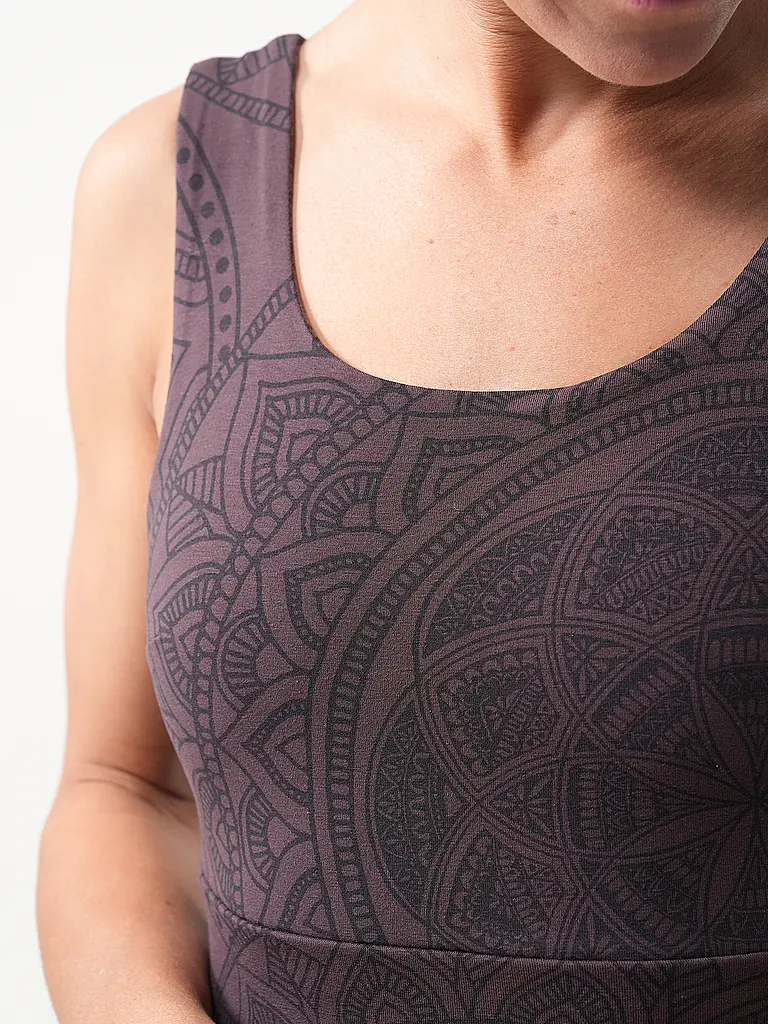 THE SPIRIT OF OM | Damen Sport-BH Hatha Guna | braun