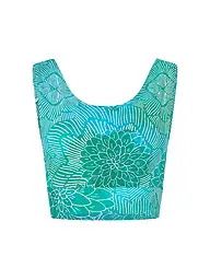 THE SPIRIT OF OM | Damen Yoga Bra Hatha Madhu | blau