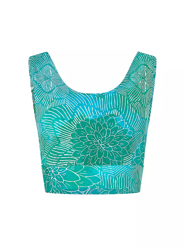 THE SPIRIT OF OM | Damen Yoga Bra Hatha Madhu | blau