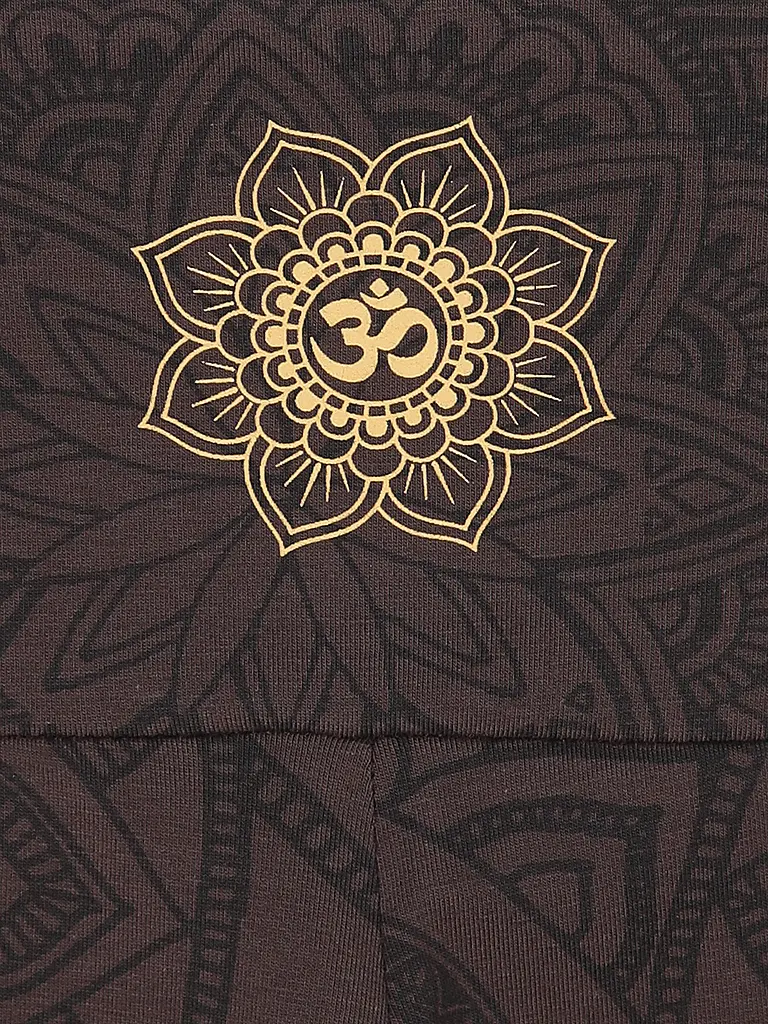 THE SPIRIT OF OM | Damen Yoga Hose Guna | Braun