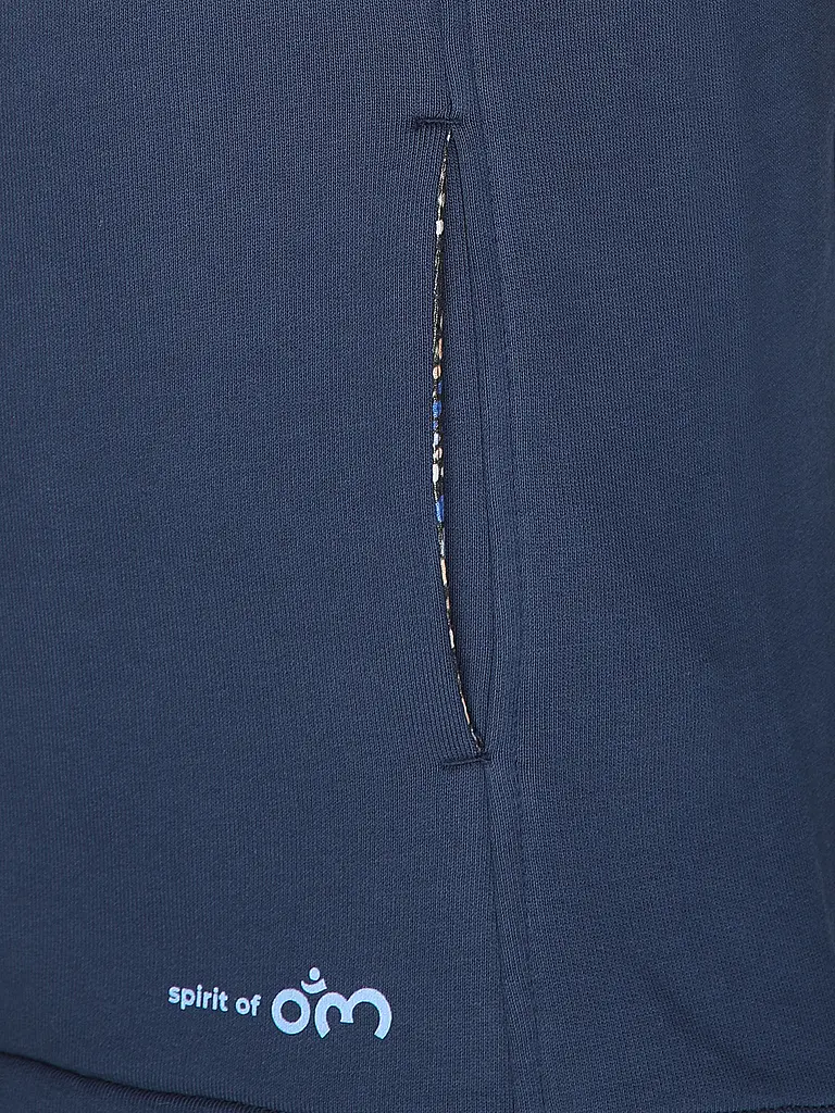 THE SPIRIT OF OM | Damen Yoga Jacke Maui | Dunkelblau