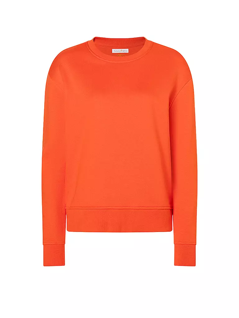 THE SPIRIT OF OM | Damen Yoga Sweater Abhaya | orange