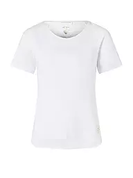 THE SPIRIT OF OM | Damen Yogashirt Raglan OM Herz | weiss