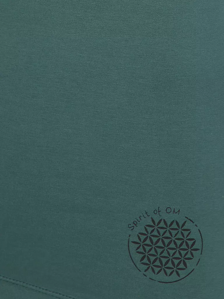 THE SPIRIT OF OM | Damen Yogatank Satti | dunkelgrün