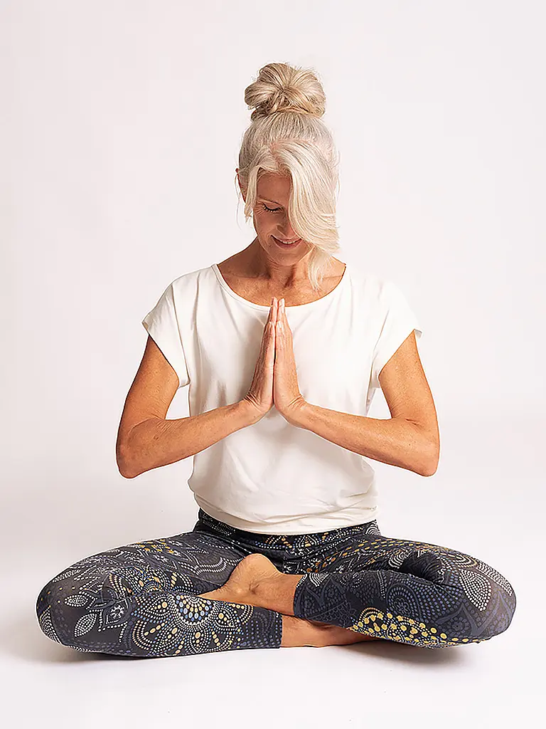 THE SPIRIT OF OM | Damen Yogatight Maui | dunkelblau
