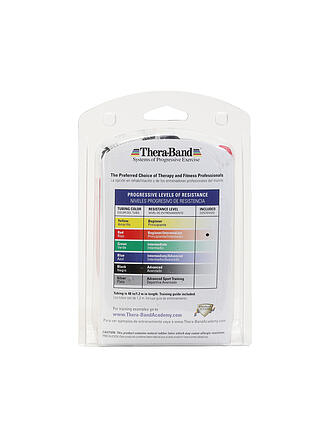 THERA-BAND | Theraband® Tubings mit flex. Griffen  mittelstark
