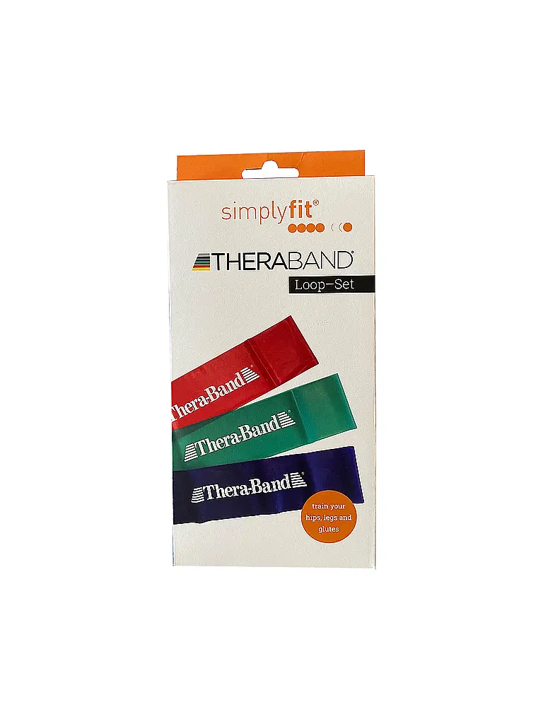 THERA-BAND | Trainingsbänder Loop Set | bunt
