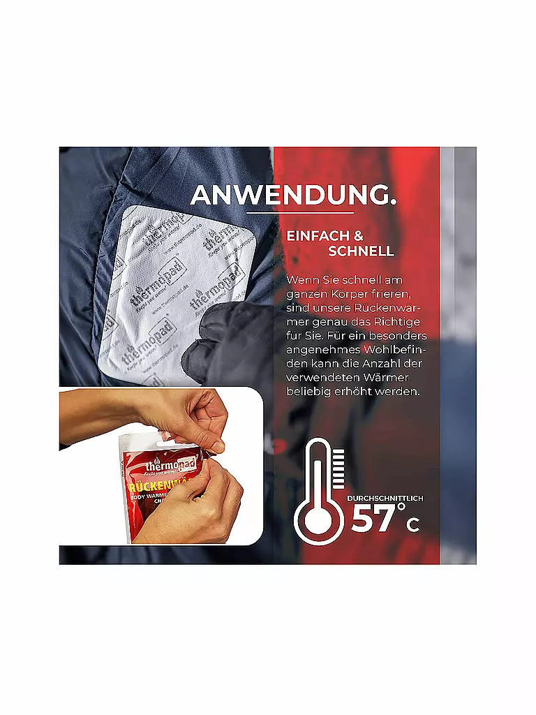 THERMOPAD | Rückenwärmer | keine Farbe