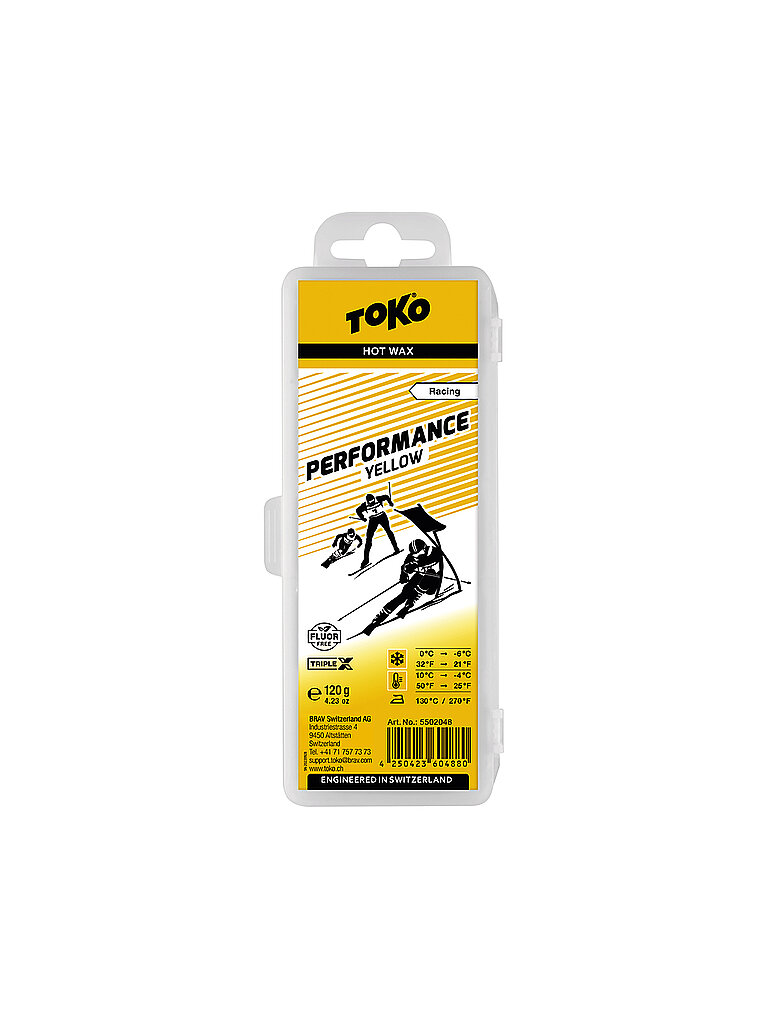 Skiwachs Performance Yellow keine Farbe B
