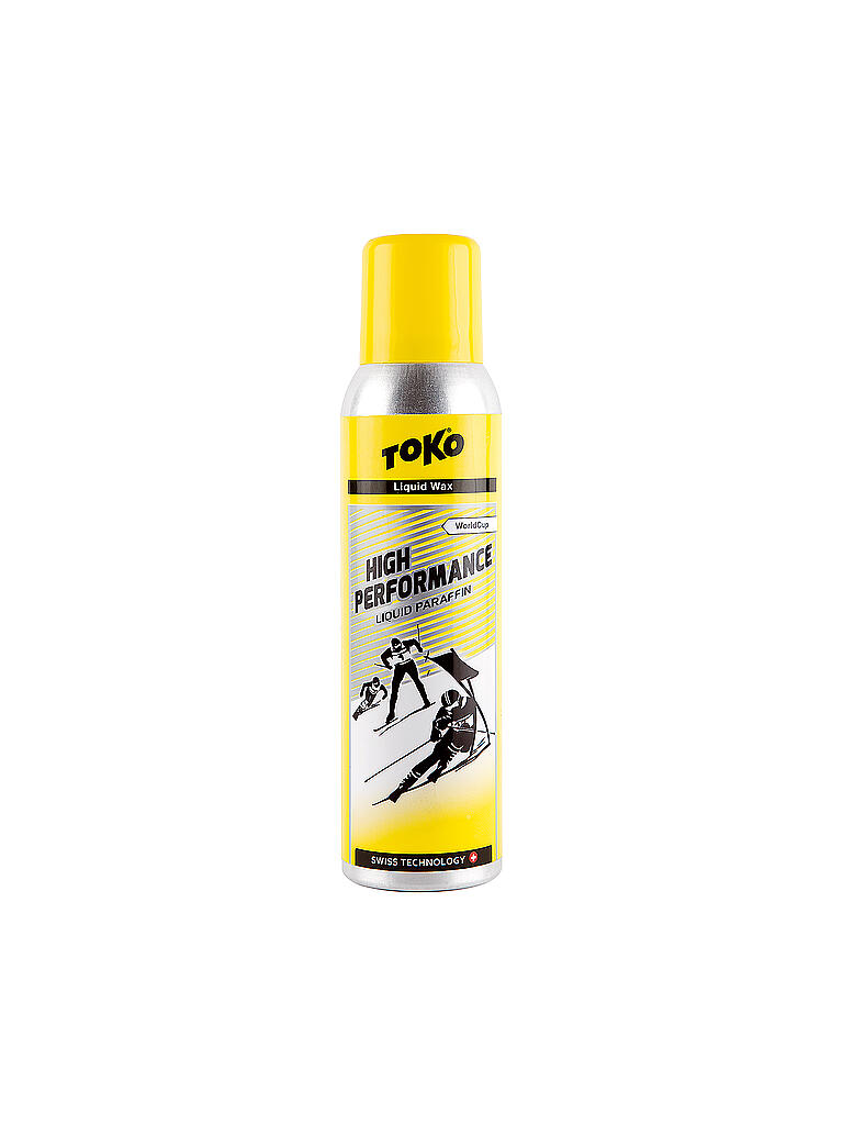 TOKO | Gleitwax High Performance Liquid Paraffin yellow 125ml | gelb