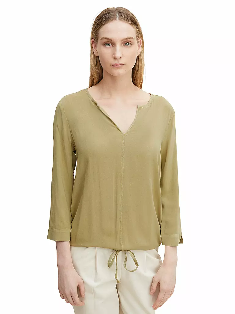 TOM TAILOR | Bluse  | olive