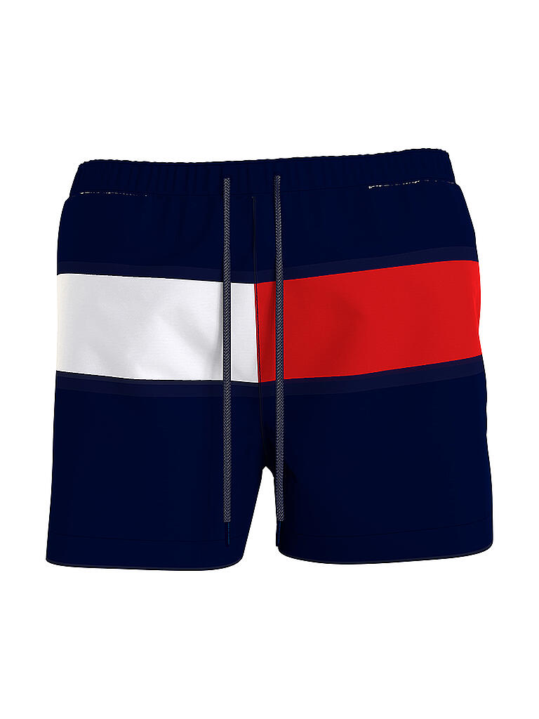 TOMMY HILFIGER | Herren Badeshort Medium Drawstring | blau