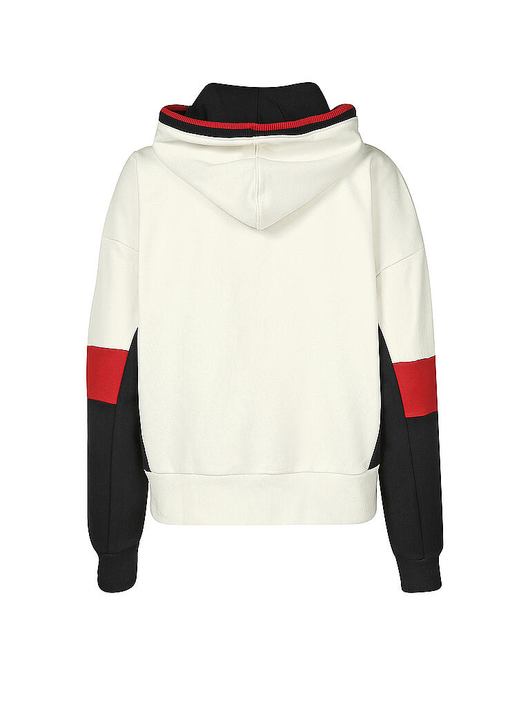 TOMMY SPORT | Damen Hoodie Colorblock | weiß