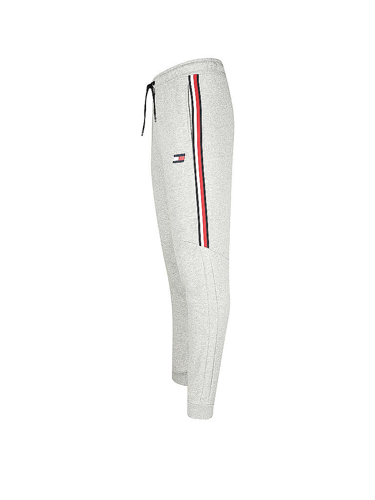TOMMY SPORT | Herren Jogginghose Fleece Tapered Fit | grau
