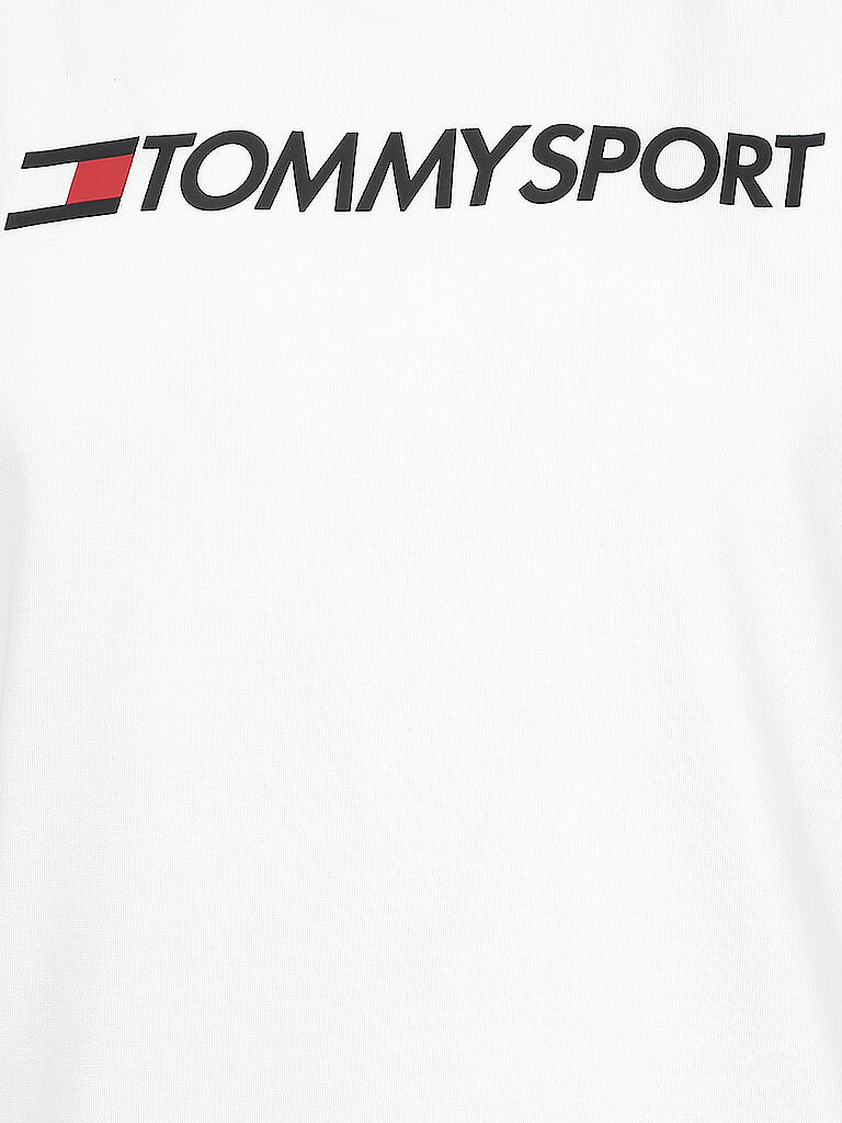 TOMMY SPORT | Herren T-Shirt Logo | weiß