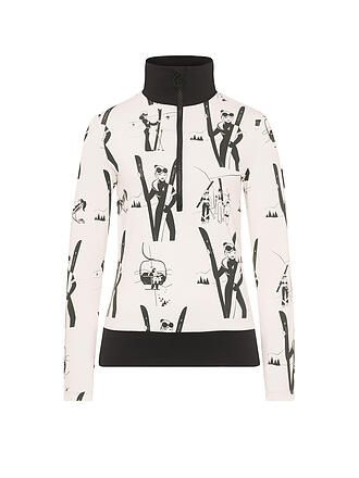 TONI SAILER | Damen Unterzieh Zipshirt Wieka Print