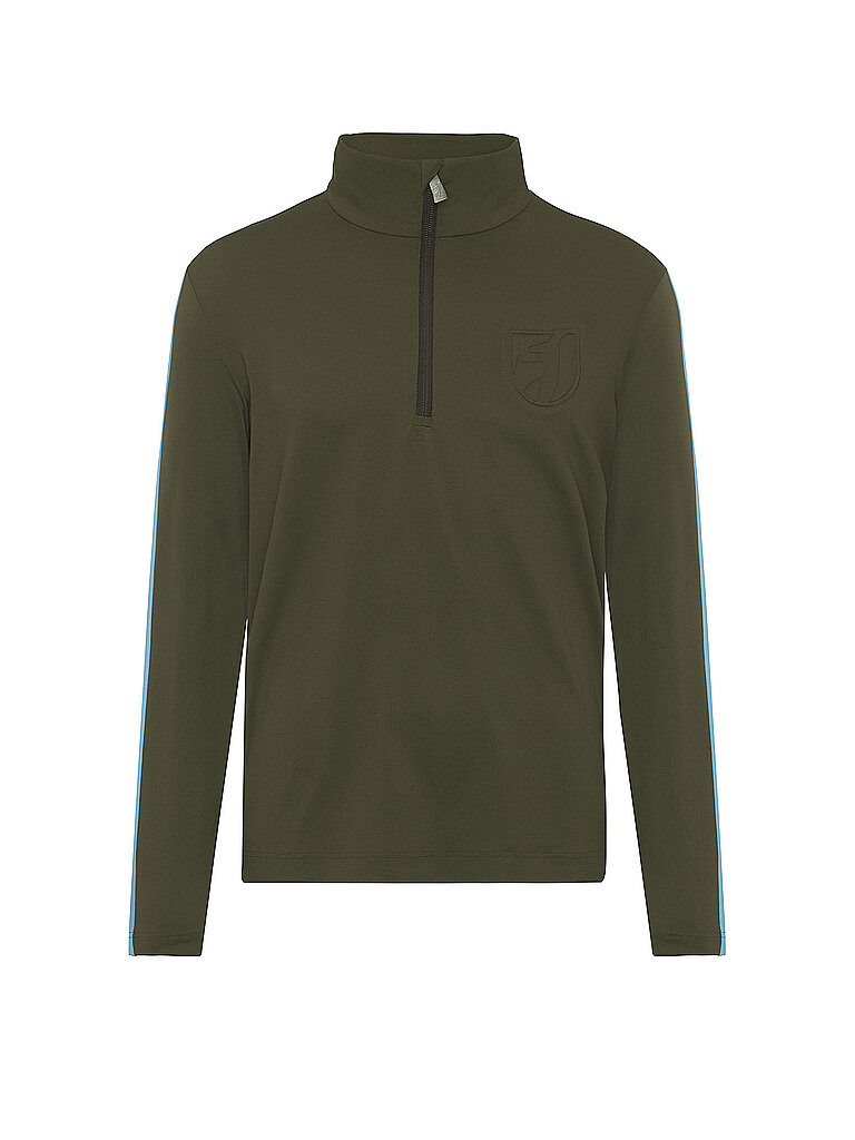 SAILER Herren Unterzieh Zipshirt Giorgio dunkelgrün 52 M