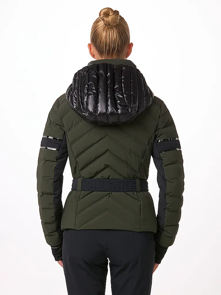 TONI SAILER | Damen Skijacke Corinne | dunkelgrün