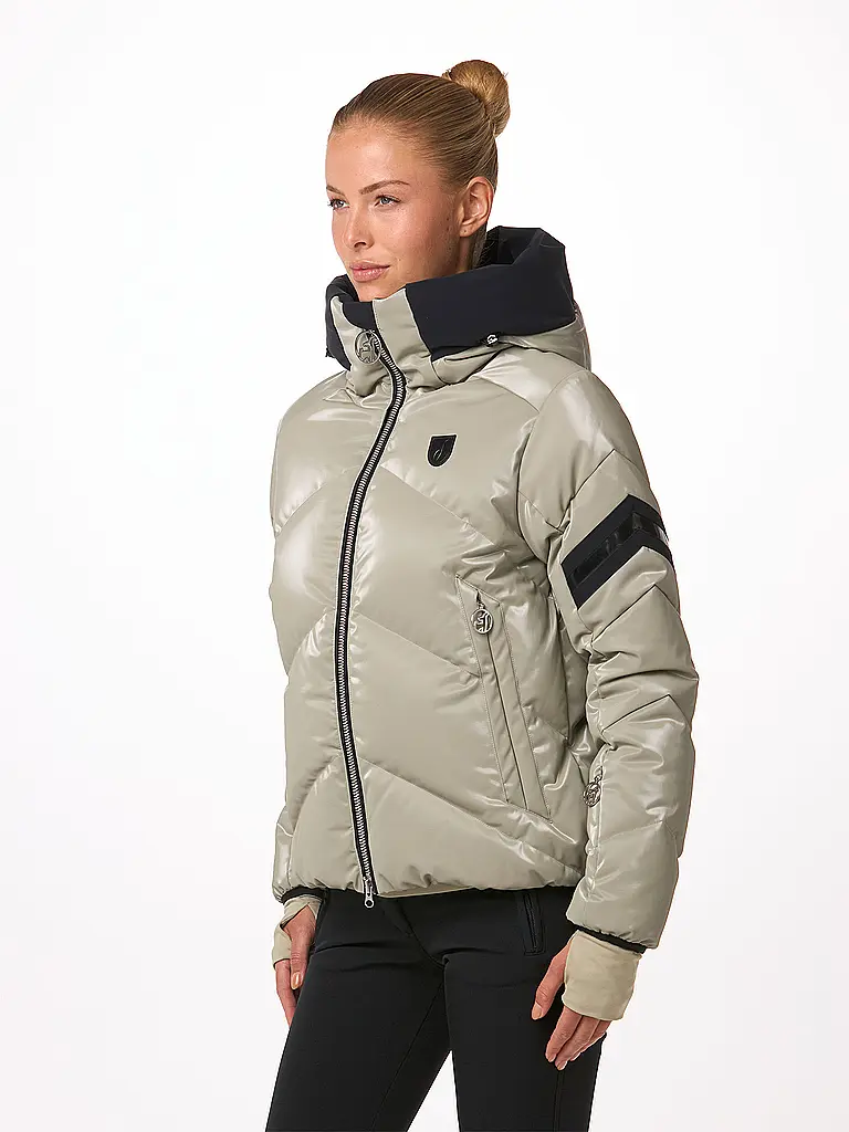 TONI SAILER | Damen Skijacke Glimmer | beige