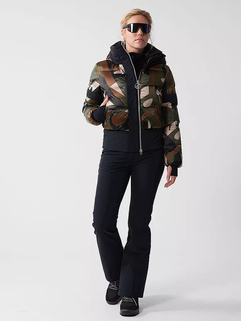 TONI SAILER | Damen Skijacke Loretta Print | bunt