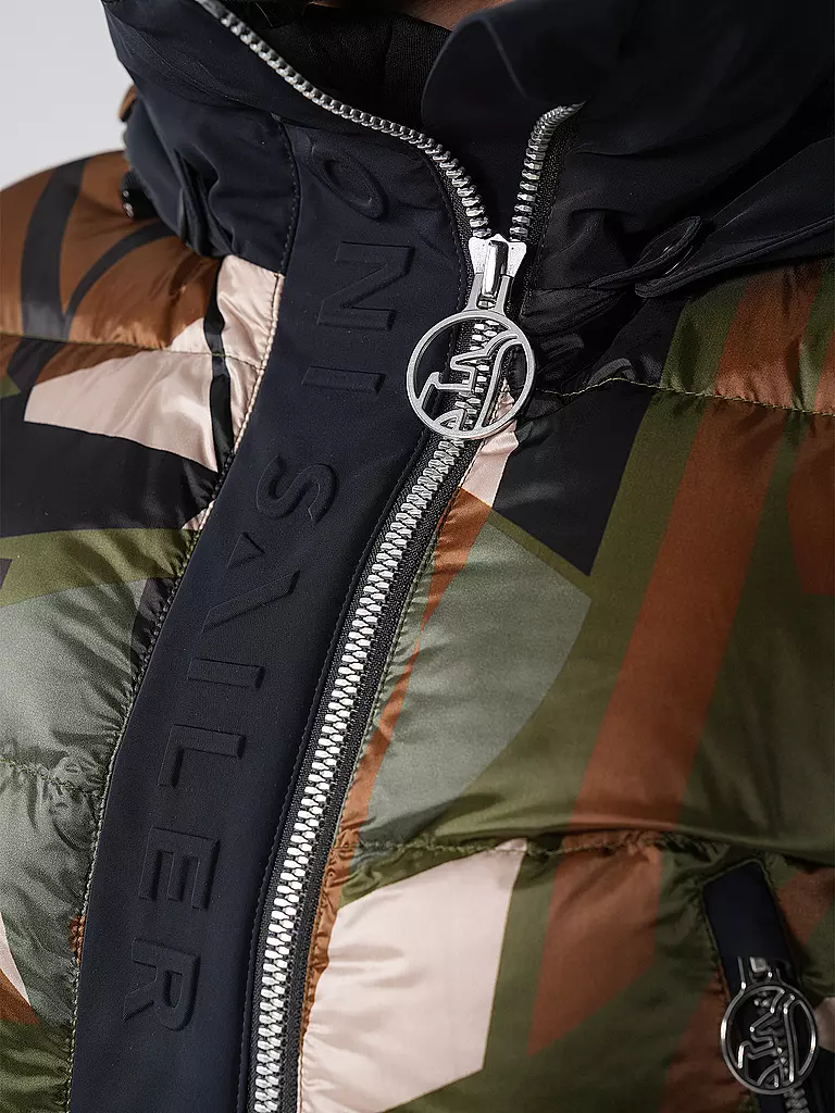 TONI SAILER | Damen Skijacke Loretta Print | bunt