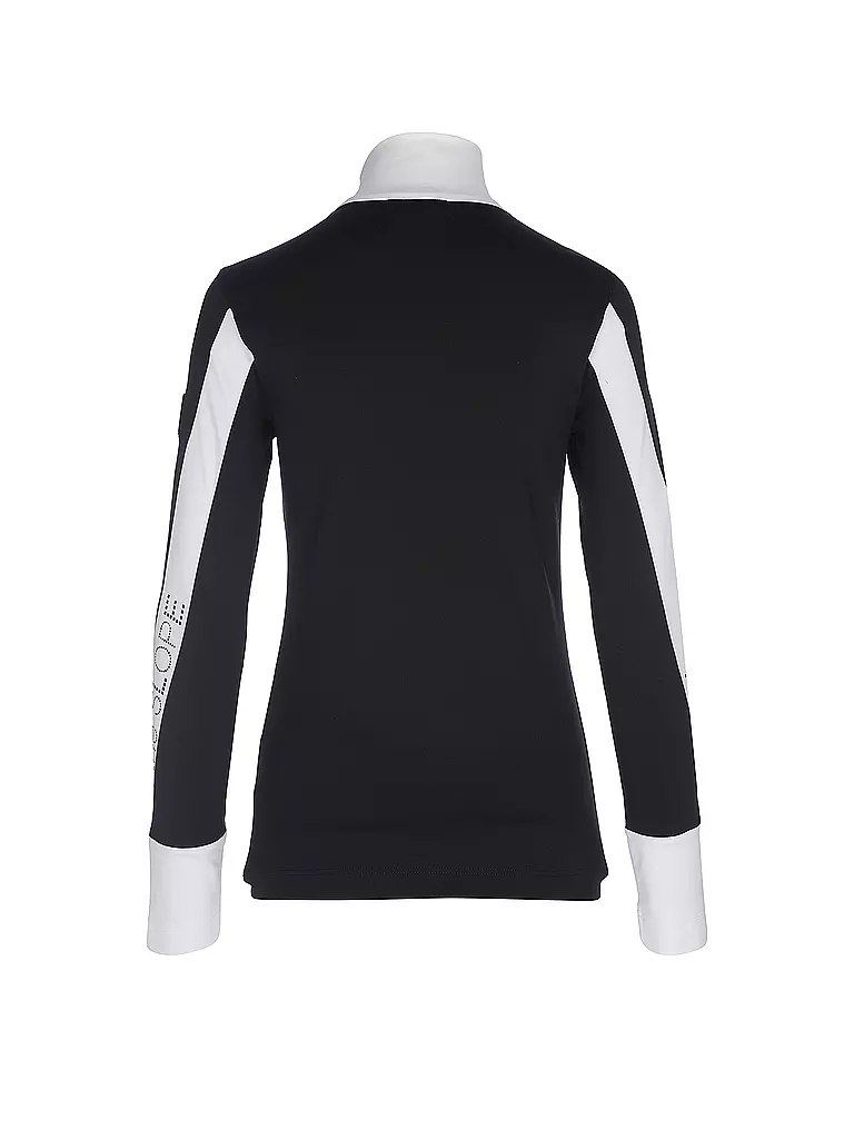 TONI SAILER | Damen Unterzieh Zipshirt Corinne | schwarz