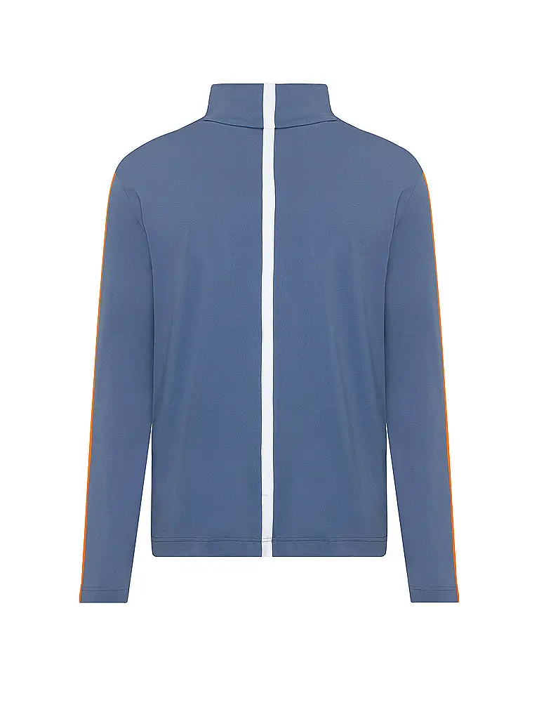 TONI SAILER | Herren Unterzieh Zipshirt Giorgio | blau