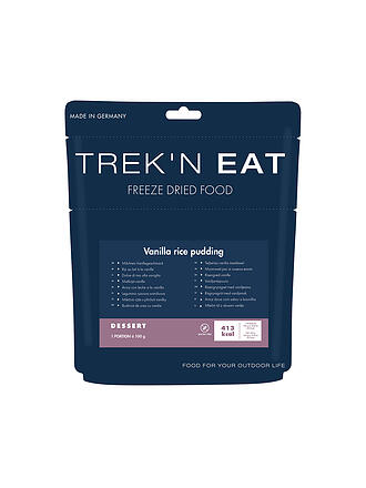 TREKN EAT | Outdoorfood Milchreis Vanille