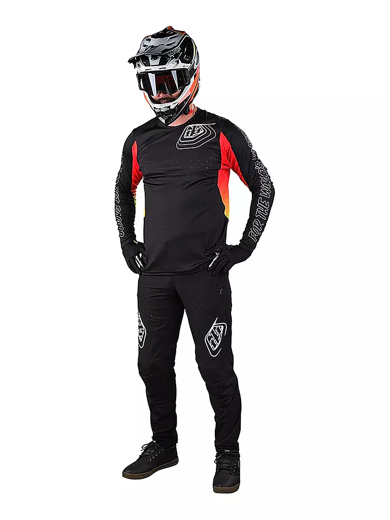 TROY LEE DESIGNS | Herren MTB-Shirt Sprint Richter LS | schwarz