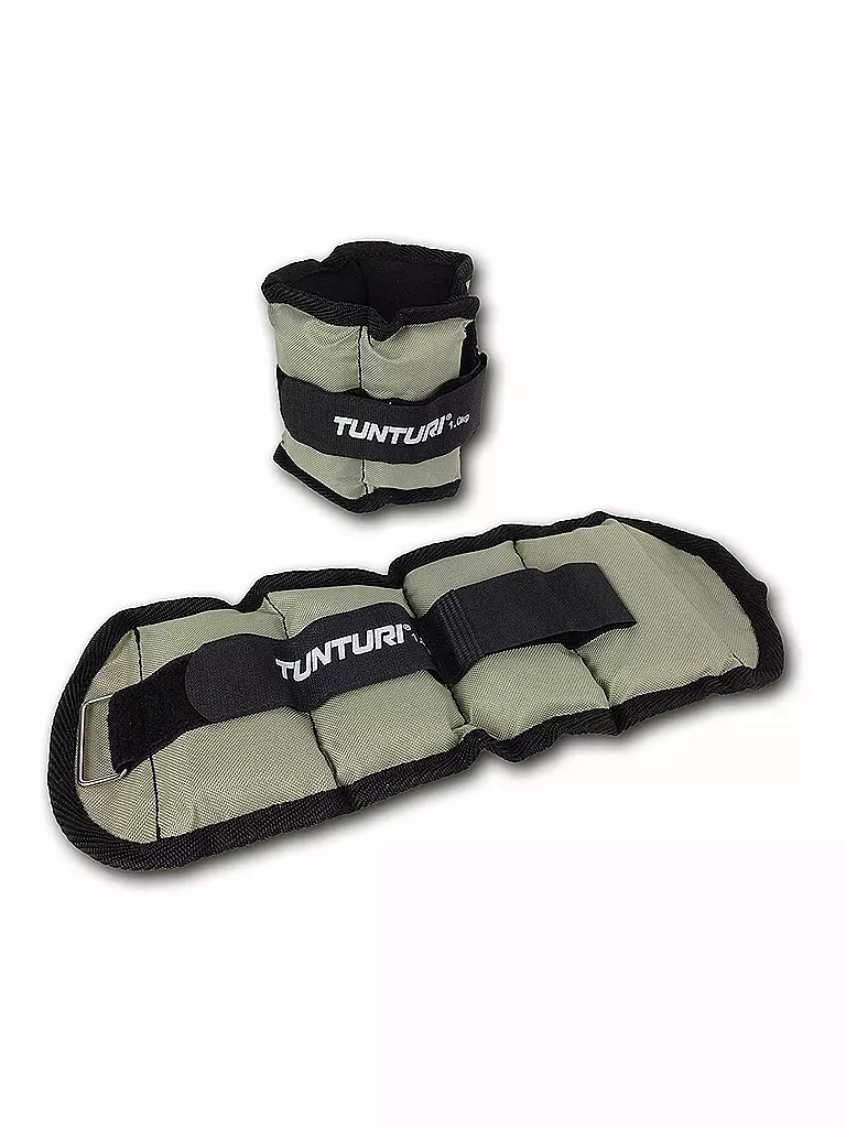 TUNTURI | Gewichtsmanschetten 2x1,0kg | grau