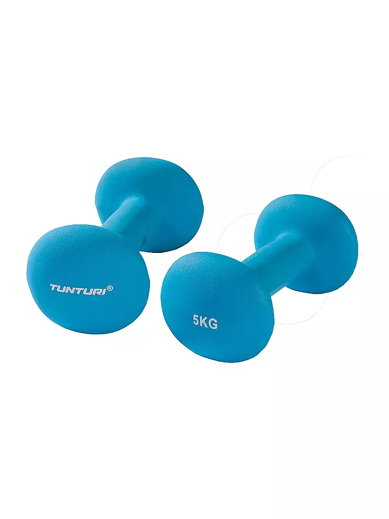 TUNTURI | Kurzhantel-Set 5 kg | blau