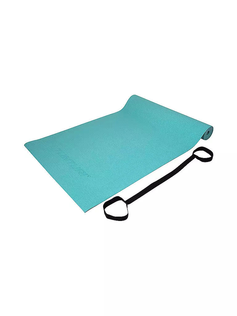 TUNTURI | PVC Yogamatte 4mm | türkis