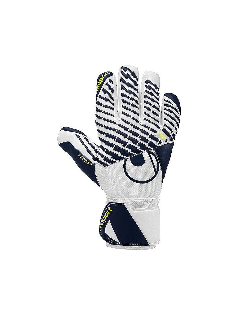 uhlsport Torwarthandschuhe Supersoft HN Latex Weiss