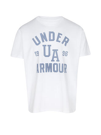 UNDER ARMOUR | Damen T-Shirt UA Heavyweight Oversized Collegiate