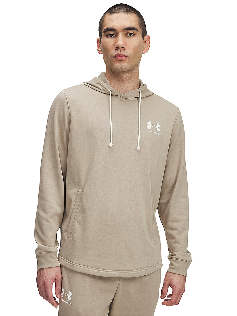 Under Armour Hoodie Rival Terry French Terry Camel
