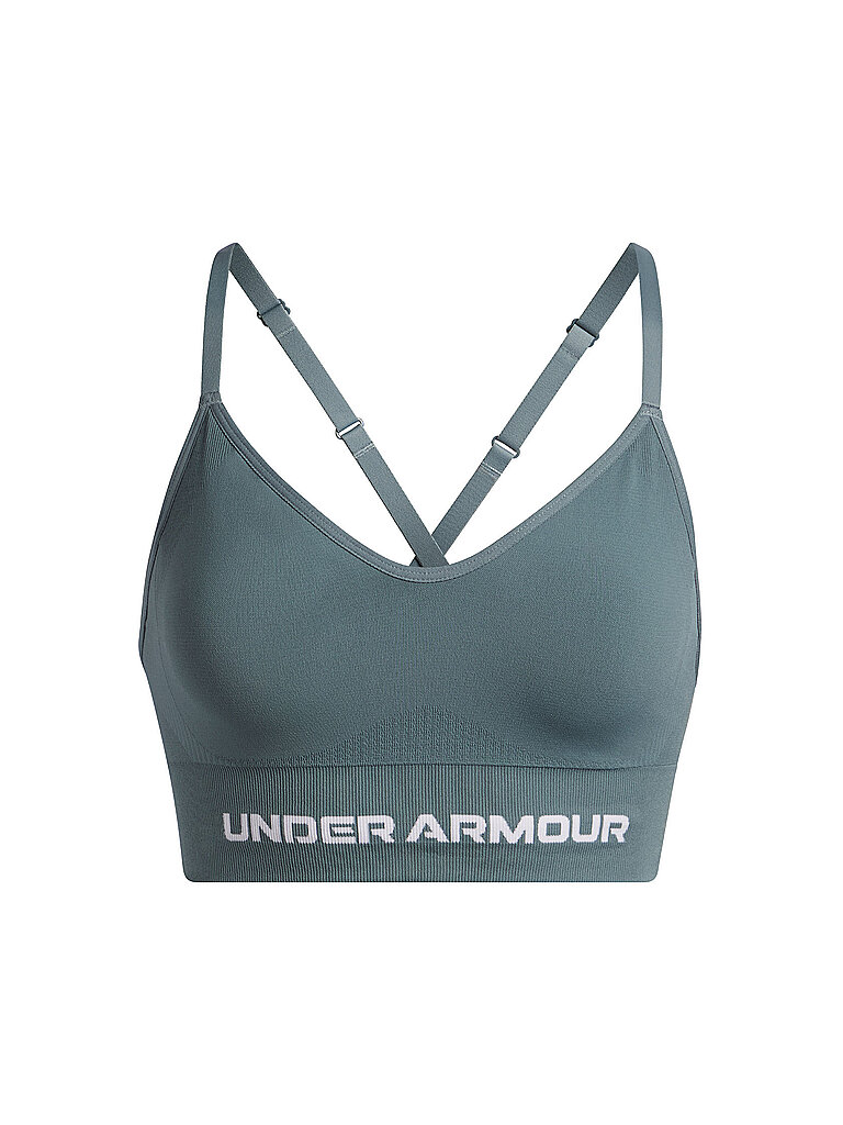 Under Armour Sport-BH Vanish Seamless Low Support Seamless Petrol