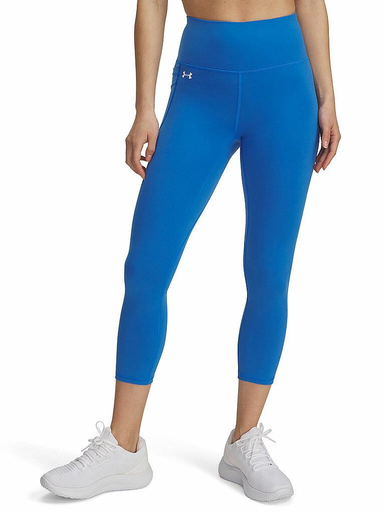 Under Armour Fitnesstight FItnesscapri Strick Blau