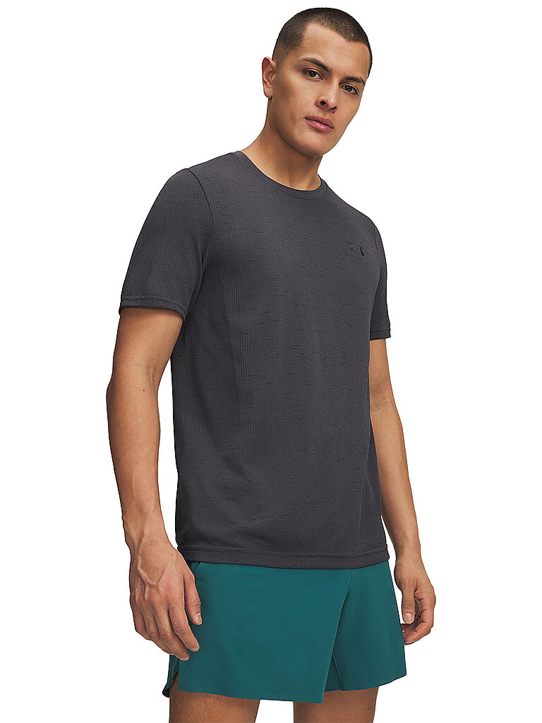 UNDER ARMOUR Herren Fitnessshirt UA Vanish Seamless grau | S