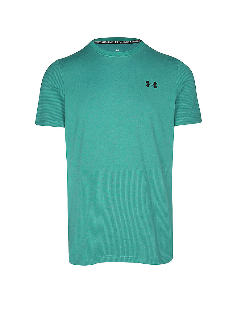 Under Armour Fitnessshirt Seamless Mesh-Ventilation Vanish Elite Dunkelgrün