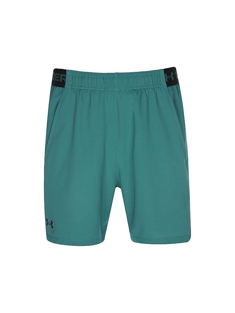 UNDER ARMOUR Herren Fitnessshorts UA Vanish 15cm dunkelgrün | S