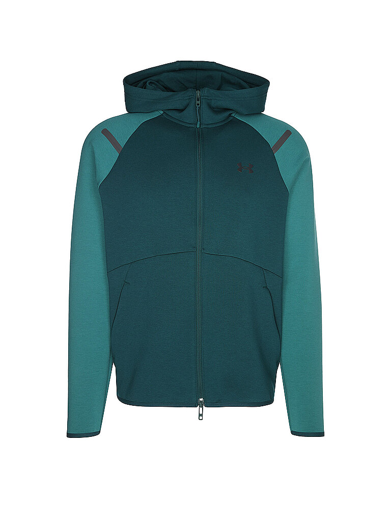 UNDER ARMOUR Herren Kapuzenjacke UA Unstoppable dunkelgrün | L