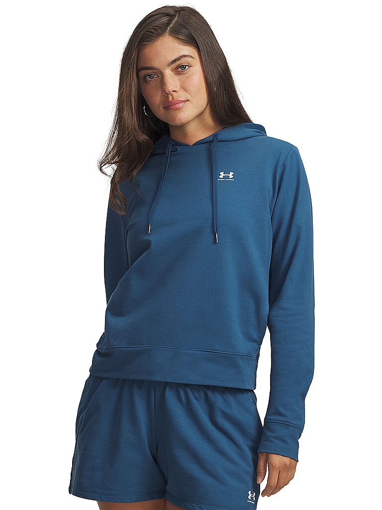 Under Armour Hoodie French-Terry-Fleece Tuerkis