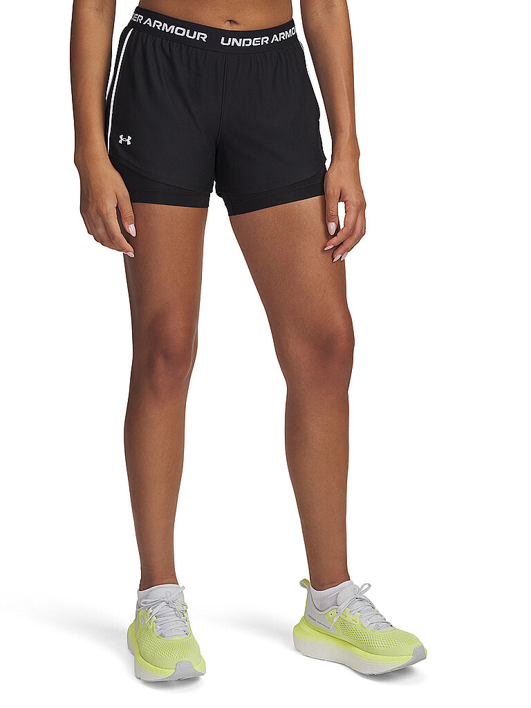 Under Armour Fitnessshort UA Tech™ Strickstoff Schwarz