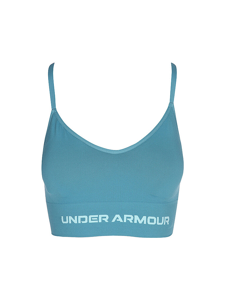 UNDER ARMOUR Damen Sport-BH Vanish Seamless Low Support petrol | S