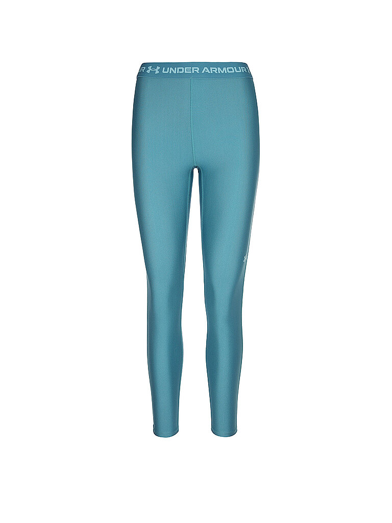 UNDER ARMOUR Damen Fitnesstight HeatGear® petrol | XS