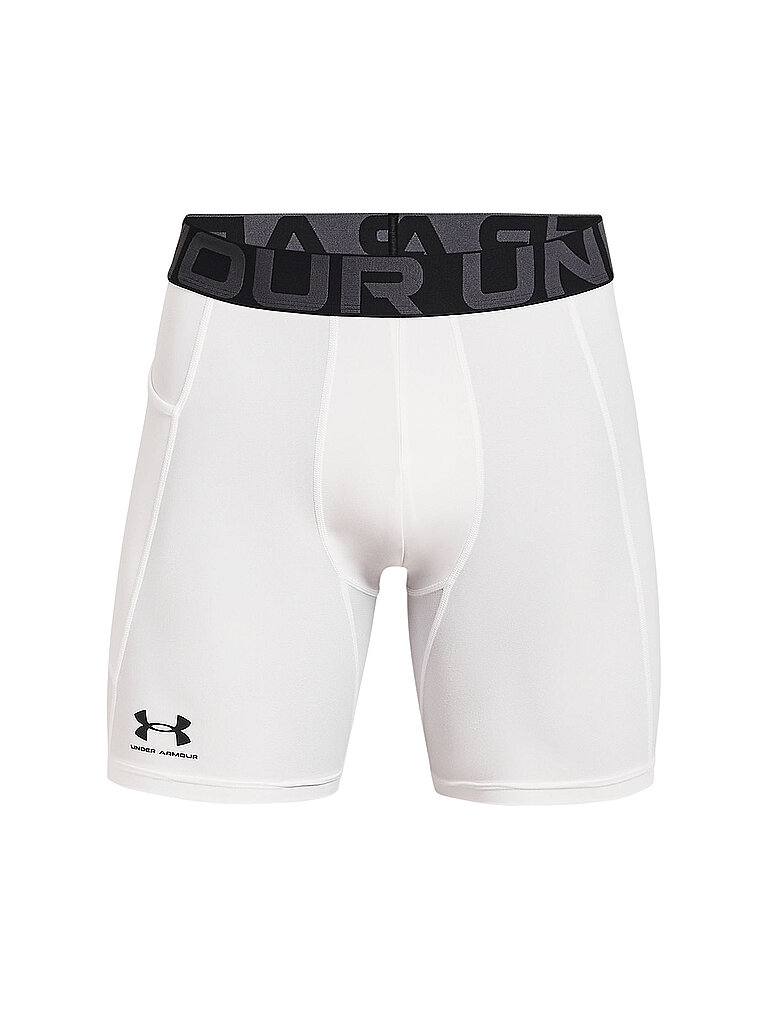 UNDER ARMOUR Herren Kompressionsshorts HeatGear® Armour weiss | S
