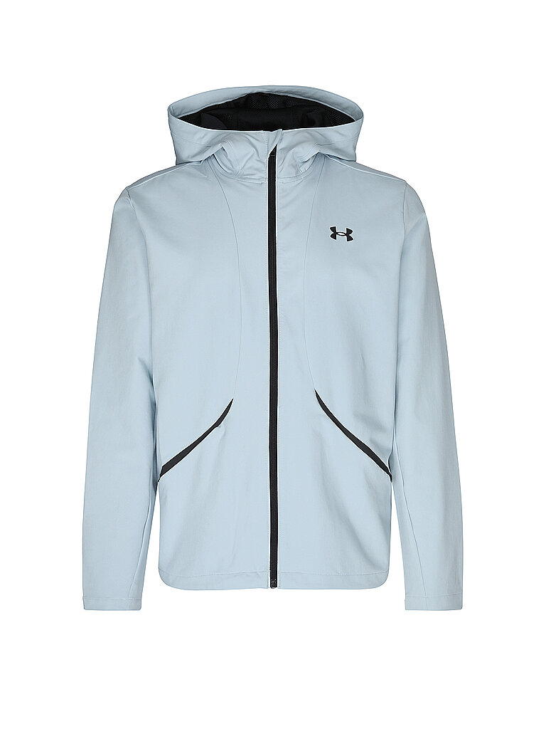 UNDER ARMOUR Herren Kapuzenjacke UA Unstoppable Webstoff hellblau | L